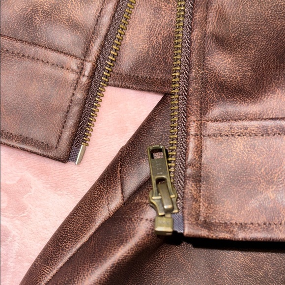 I.AM.GIA AROX JACKET Dark Brown faux leather Jacket size XXS SOLD OUT IN STORES - Picture 17 of 17